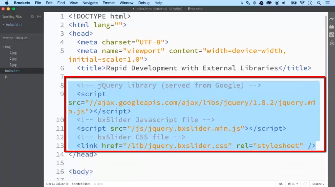 External Libraries - iLoveCoding