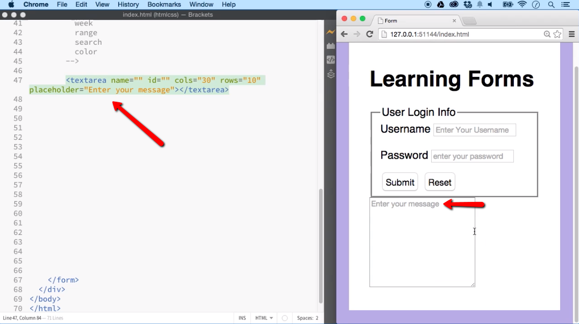 Form Elements (Part 2 of 2) - iLoveCoding