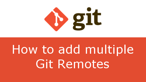 git remote add command