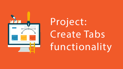 Project: Create Tabs functionality with jQuery