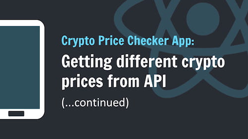 api for getting crypto prices