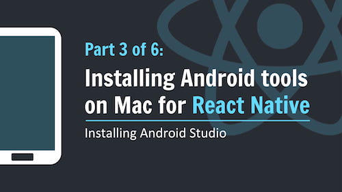 react native android studio setup